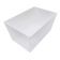 Tablecraft CW5026W Simple Solutions™ White Cast Aluminum 9-1/2" x 6-3/8" x 5" Food Pan, 4.25 qt