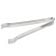 Tablecraft H1246 6 3/4" Premium Stainless Steel Ice Tong