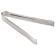 Tablecraft 526T Stainless Steel 6" Pom Tongs