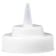 Tablecraft 53TC Plastic White 2.31" x 2.33" Standard Cone Tops for 53mm WideMouth Squeeze Bottles
