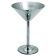 Tablecraft MCSS10 10 Ounce Stainless Steel Martini Cup