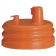 Tablecraft N16X Plastic Orange Low Profile Top For Saferfood Solutions PourMaster Series