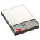 Taylor TE2FT 2 lb Compact Digital Portion Control Scale With 7 1/8" Square Stainless Steel Platform