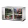 True TBB-24GAL-60G-S-HC-LD 60" Stainless Steel Narrow Glass Door Back Bar Refrigerator with Galvanized Top and LED Lighting