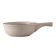 Tuxton TBS-048 DuraTux 10 oz 7 3/8" x 4 7/8" American White/Eggshell With Brown Speckle China French Casserole Bowl