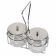 Town 19826 8 Oz. Stainless Steel Condiment Server Set