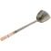 Town 33942 Medium Hand Hammered Stainless Steel Wok Shovel / Spatula With 16" Long Wood Handle