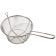 Town 42939 Stainless Steel 8.5" Diameter Round Pasta / Culinary Basket With 8" Handle