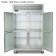 Traulsen G22010 52" G Series Two Section Solid Door Reach in Freezer with Left / Right Hinged Doors - 46 cu. ft.