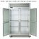 Traulsen G22012 52" G Series Two Section Solid Door Reach in Freezer with Right / Right Hinged Doors - 46 cu. ft.