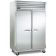 Traulsen G24310 Solid Door 2 Section Hot Food Holding Cabinet with Left / Right Hinged Doors