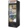True GDM-23-HC~TSL01 27" Black Glass Door Refrigerated Merchandiser w/Left Hinge Swing Door - 115V