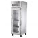True STA1RPT-1G-1G-HC Spec Series ENERGY STAR Certified 1-Section 27 1/2" Wide Full-Height Glass Front And Rear Door Insulated R290 Hydrocarbon Pass-Thru Refrigerator With Stainless Steel Exterior And Aluminum Interior, 115V