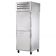 True STR1RPT-2HS-1S-HC Spec Series 1-Section 27 1/2" Wide Half-Height Solid Front Doors And Full-Height Solid Rear Door Insulated R290 Hydrocarbon Pass-Thru Refrigerator With Stainless Steel Exterior And Interior, 115V