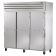 True STR3R-3S Spec Series 3-Section 77 3/4" Wide Full-Height Solid Door Insulated Reach-In Refrigerator With Stainless Steel Exterior And Interior, 115V