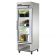 True T-23G-HC~FGD01_LH T Series Reach-In One Section Refrigerator w/ Left Hinged Glass Door And Three PVC Coated Shelves