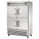 True T-49DT-4-HC Series Reach-In Two Section Dual Temperature Refrigerator/Freezer w/ Four Solid Half Doors And Six PVC Coated Shelves
