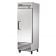 True TS-23-HC TS Series Reach-In One Section Refrigerator w/ Solid Swing Door And Three PVC Coated Wire Shelves