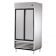 True TSD-33-HC TSD Series Reach-In Two Section Refrigerator w/ Two Solid Sliding Doors And Six PVC Coated Wire Shelves