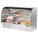 True TCGG-72-S-HC-LD 72" Stainless Steel Curved Glass Refrigerated Deli Case - 37.1 Cu. Ft.  