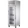 True STA1F-1G-HC Spec Series 1-Section 27 1/2" Wide Full-Height Glass-Door Insulated R290 Hydrocarbon Reach-In Freezer With Stainless Steel Exterior And Aluminum Interior, 115V