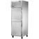 True STG1F-2HS-HC Spec Series 1-Section 27 1/2" Wide Half-Height Solid-Door Insulated R290 Hydrocarbon Reach-In Freezer With Stainless Steel Door With Aluminum Sides And Interior, 115V