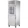 True STG1R-1HG/1HS-HC Spec Series 1-Section 27 1/2" Wide Half-Height Glass / Solid Door Insulated R290 Hydrocarbon Reach-In Refrigerator With Stainless Steel Door With Aluminum Sides And Interior, 115V