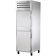 True STR1R-2HS-HC Spec Series 1-Section 27 1/2" Wide Half-Height Solid Door Insulated R290 Hydrocarbon Reach-In Refrigerator With Stainless Steel Exterior And Interior, 115V