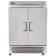 True T-49F-HC Reach-In Two Section Freezer w/ Two Stainless Steel Solid Doors And Six Adjustable PVC Coated Wire Shelves