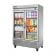 True T-49G-HC~FGD01 T Series Reach-In Two Section Refrigerator w/ Two Glass Doors And Six PVC Coated Wire Shelves