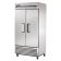 True TS-35F-HC Reach-In Two Section Freezer w/ Two Stainless Steel Solid Doors And Six Adjustable PVC Coated Wire Shelves