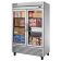 True TS-49FG-HC~FGD01 Reach-In Two Section Freezer w/ Two Glass Doors And Six Adjustable PVC Coated Wire Shelves