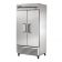 True TS-35-HC TS Series Reach-In Two Section Refrigerator w/ Two Solid Doors And Six PVC Coated Shelves