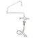 T&S Brass B-0268 Single Hole Deck Mounted Dual Pantry Faucet With 24” Double-Jointed Swing Nozzle And Supply Hoses