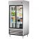 True TSD-33G-HC-LD TSD Series Reach-In Refrigerator w/ Two Glass Sliding Doors And Six PVC Coated Wire Shelves