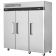 Turbo Air M3R72-3-N 77-3/4" M3 Series Top Mount Insulated Reach-In Refrigerator With 3 Sections And 3 Solid Doors, 65.8 Cubic Feet, 115 Volts