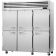 Turbo Air PRO-77-6F-N 77-3/4" Premiere PRO Series Top Mount Insulated Reach-In Freezer With 6 Solid Half-Doors With Locks, 74.66 Cubic Feet, 115 Volts