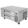 Turbo Air TCBE-48SDR-N Super Deluxe Series Refrigerated Side Mount Chef Base With Two Drawers, 7.52 Cubic Feet, 115 Volts