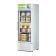 Turbo Air TGF-23SDW-N Super Deluxe Glass Door Self-Contained White Insulated Merchandiser Freezer - 115V
