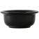 Tuxton BBB-1409 DuraTux 14 oz 5 3/4" Diameter Round Ceramic Black Pot Pie Dish