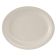Tuxton TNR-013 Nevada 11 1/2" x 9 1/8" American White/Eggshell Narrow Rim Oval China Platter
