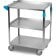 Carlisle UC5031524 Stainless Steel Three Shelf Utility Cart w/ 500 Pound Capacity