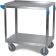 Carlisle UC7022133 Stainless Steel 700 Pound Capacity Two Shelf Utility Cart