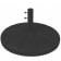 Grosfillex US602117 Black Resin Umbrella Base for Table Use