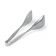 Vollrath 46928 9 1/2" One-Piece Mirror-Finish Stainless Steel Buffet Bread Serving Tongs