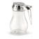 Vollrath 1212 Plastic 10 Ounce Syrup Dispenser with Chrome Plated Top