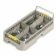 Vollrath 1392 Flatware Soak & Washing System Half Rack (4) Compartment With (2) Handles