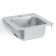 Vollrath 1551 Stainless Steel Underbar Self-Rimming Drop-In Sink for Use with Electronic Mixing Faucet