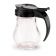 Vollrath 1606-06 Plastic 7 Ounce Syrup Dispenser with Black Top
