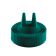Vollrath 2300-191 Green Replacement Twin Tip Cap for 16-32 oz Wide Mouth Squeeze Bottles